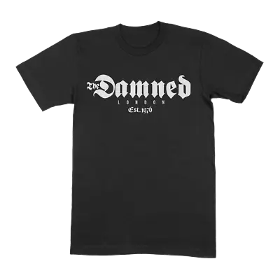 Buy The Damned - BLACK 'EST. 1979' T-SHIRT • 30£