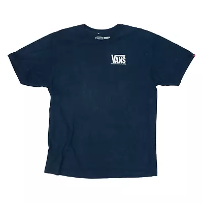Buy VANS Mens T-Shirt Blue L • 9.99£
