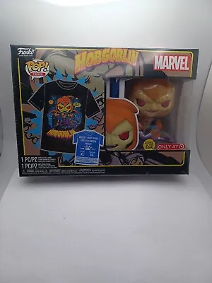 Buy Funko POP! And Tee Marvel Hobgoblin Glows In The Dark With Size LG  T-Shirt NEW  • 11.40£
