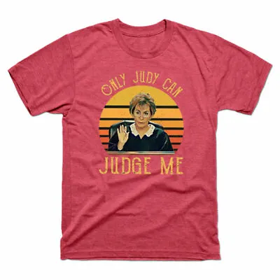 Buy Judge Only Can T-Shirt Vintage Judy Me Sunset Men's Judy Retro Red • 13.99£