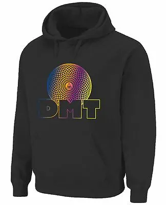 Buy DMT Gradient Rainbow Psychedelic Drug Pull Over Pouch Pocket Hoodie • 25.95£