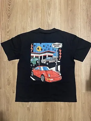 Buy Gallery Dept. Drive Thru Boxy Fit Men’s T Shirt Small Black • 65£