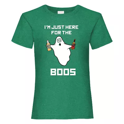 Buy Boo Scary Halloween Shirt, Ladies Funny Halloween Tshirt • 11.49£