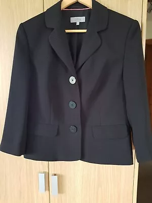 Buy Ladies Smart Marks & Spencer Black Jacket Size 14 • 5.99£