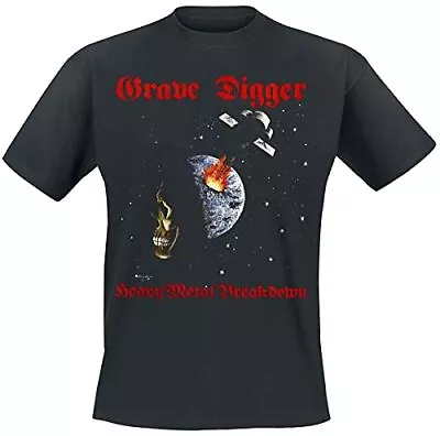Buy GRAVE DIGGER - HEAVY METAL BREAKDOWN - Size S - New T Shirt - J72z • 20.04£