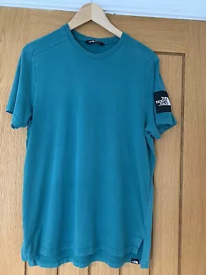 Buy The North Face Men’s Turquoise Aqua Blue T-shirt Medium  • 3.99£