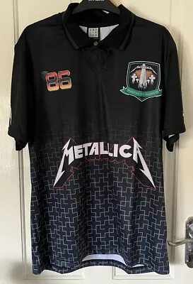 Buy BNWT Metallica Football Shirt / Jersey Amplified - Master Of Puppets - Medium • 49.95£