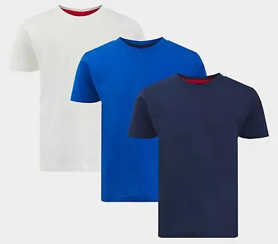 Buy Kids Boys Girls T-Shirt Childrens School Plain T Tee Pure Cotton Sport Pe • 3.95£