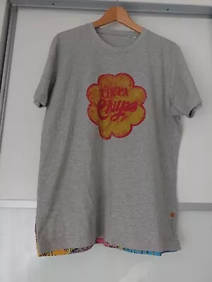 Buy Mens Official Chupa Chups Lollypop Unusual Retro Style Grey T Shirt Size Large  • 15.99£
