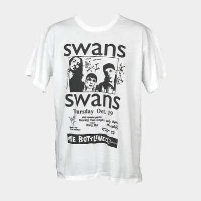 Buy Swans Noise Punk Industrial Alternative Rock Poster T-shirt Unisex Short Sleeve • 14.25£