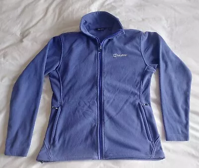 Buy Berghaus Fleece Jacket Lilac Womens Size UK 12 • 14.93£