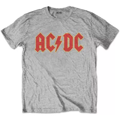 Buy AC/DC Kids Logo Grey T-Shirt - Official Product Ages 3 - 11 Years - Free Postage • 12.95£