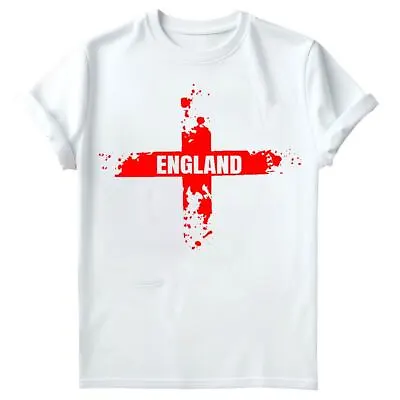 Buy England T Shirt, St George Cross Mens T Shirt, England Flag T Shirt #SGD #M# • 8.99£