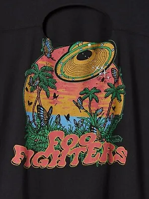 Buy Torrid Official Foo Fighters Classic Fit Keyhole Tee Shirt Plus Size 2X, 18/20 • 34.01£
