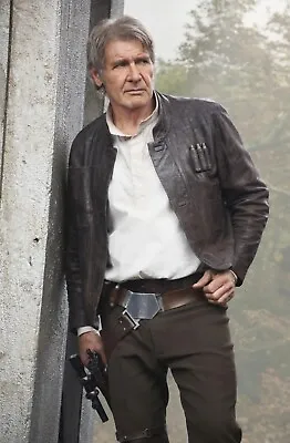 Buy Star Wars Force Awakens Han Solo Leather Jacket • 481.89£