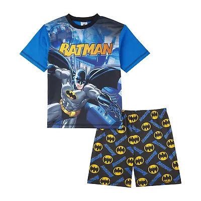 Buy Batman Boys Pyjamas Short Pj Set, Ages 3 To 10 Years Old, Official DC Comics • 10.95£