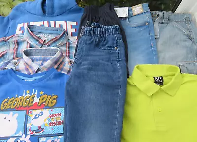 Buy Boy's Bundle Of Jeans, Trousers, T-Shirts Etc To Fit A 5-6 Year Old In Good Cond • 13.99£