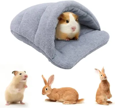 Buy Guinea Pig Bed Hamster Bed Sleeping Bag Cave Nest Cushion Soft Warm Slippers Pig • 14.82£