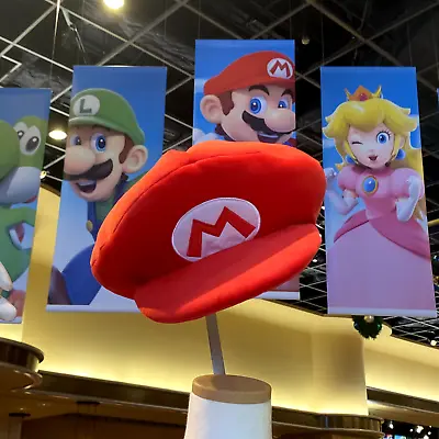 Buy Mario Super Nintendo World Plush Hat Cap Cosplay USJ Official Limited New • 56.68£