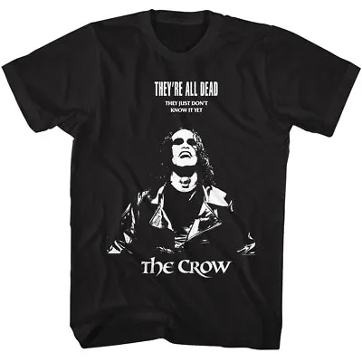 Buy The Crow 1994 Movie They're All Dead They Just Don't Know It Yet Men's T Shirt • 38.94£