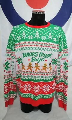 Buy Unisex Rare Backstreet Boys BSB Novelty Christmas Jumper Multi Size 2XL (CJ2) • 49.99£