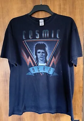 Buy David Bowie Cosmic Hero  T Shirt  Xl • 8.99£
