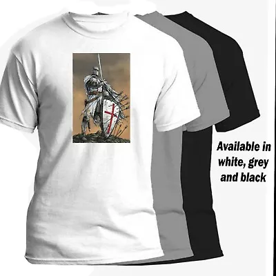 Buy Proud To Be English Knight  St George's Day April 23rd T-Shirt | S-2XL Free P&P • 11.50£