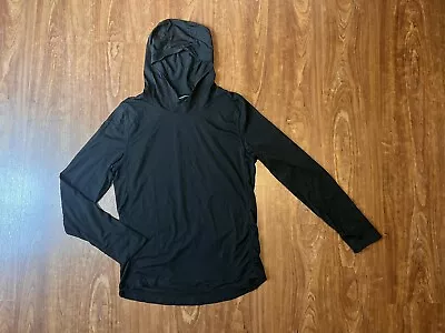 Buy Mission Workshop Women Faroe Merino Core Long Sleeve Hooded Pullover Small Black • 47.25£