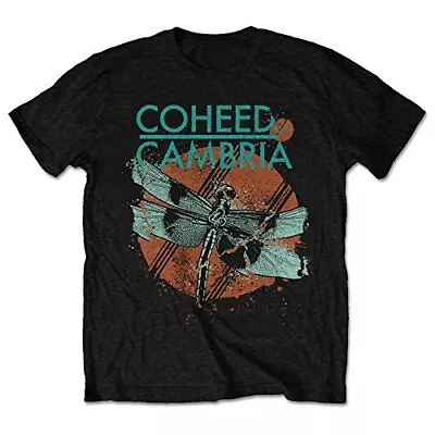 Buy Coheed And Cambria - Unisex T-Shirt  Dragonfly Medium - New T-Shirt - L1362z • 16.88£