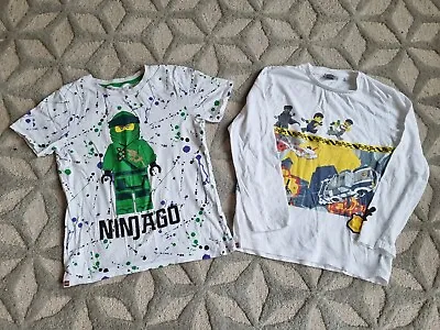 Buy Boys Lego Top T Shirt Bundle Ninjago Lego City Next H&M Age 8-9 9 9-10 8-10 • 6.99£
