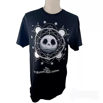 Buy Disney Tim Burton's The Nightmare Before Christmas T-Shirt Medium Black -Vintage • 15.10£