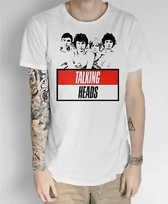 Buy Talking Heads True Stories Band Portrait T Shirt - David Byrne • 12.95£