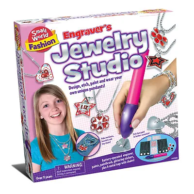 Buy Jewellery Making Set Kit Toy For Girls Engraver Your Own Jewellery Age 9+ • 29.99£