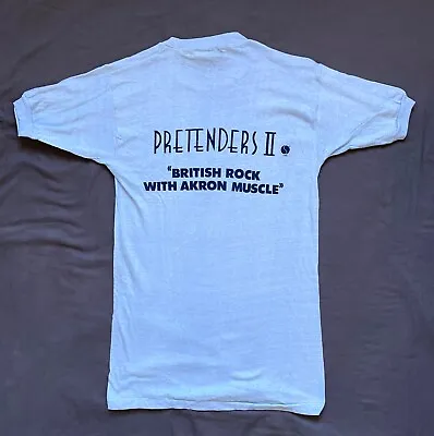 Buy THE PRETENDERS II 1981 National Record Mart PROMO T-SHIRT Large CHRISSIE HYNDE • 93.92£