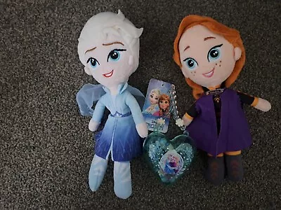 Buy Disney Posh Paws 10  Plush Frozen Elsa Anna & Jewellery Soft Toy Snowman • 6.99£