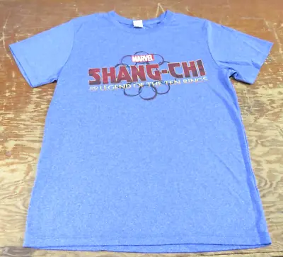Buy Marvel Shang-Chi And The Legend Of The Ten Rings Large Youth Blue T-Shirt • 13.41£