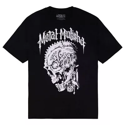 Buy Metal Mulisha Men's Gears Of War Black Short Sleeve T Shirt Clothing Apparel • 31.61£