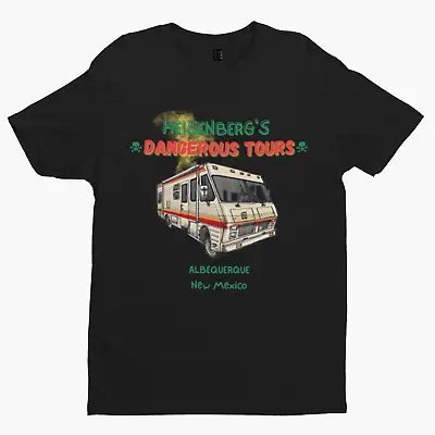 Buy Heisenberg's Dangerous Tours T-Shirt -Comedy Funny Film Movie TV Breaking Bad • 8.39£