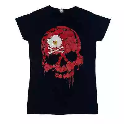 Buy The Dead Daisies Australian Rock Band Red Skull Flower Women's T-shirt • 18.90£