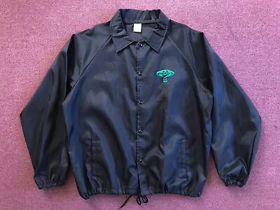 Buy 90s Vintage Batman Forever Coach Jacket XL 1995 DC Comics The Riddler Movie Crew • 93.78£
