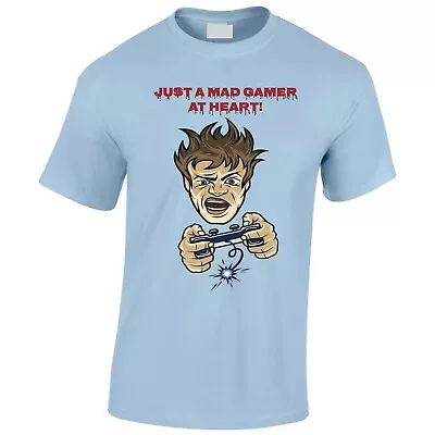 Buy Gamer Men's T-Shirt Gift Birthday Mad Gamer Funny Boys  • 12.99£