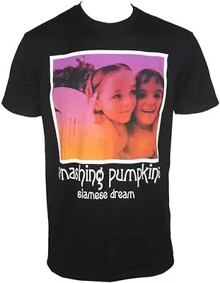 Buy Officially Licensed Smashing Pumpkins Siamese Dream Mens Black T Shirt • 22.95£