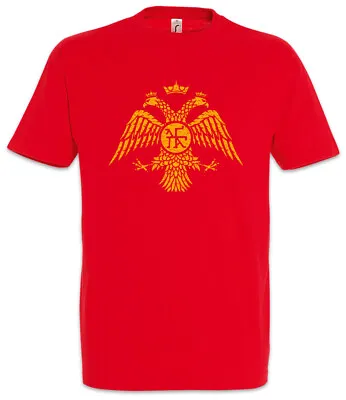 Buy Byzantium Eagle Flag II T-Shirt Rome Empire Byzanz Roman Legion Symbol Sign Logo • 21.54£