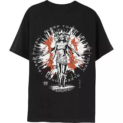 Buy Sleep Token Rain Black T-Shirt NEW OFFICIAL • 16.59£