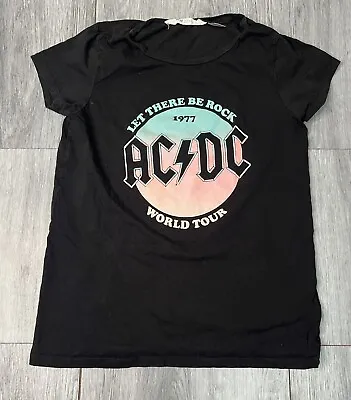 Buy H&M Girls AC/DC T-Shirt Age 13-14 • 6.99£