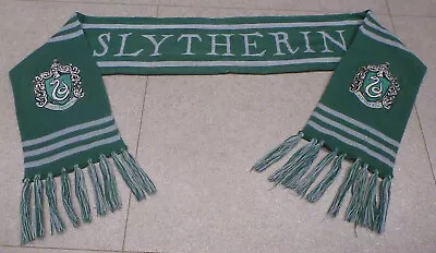 Buy Harry Potter Green Slytherin Scarf - Official Merchandise - Wizarding World • 12£
