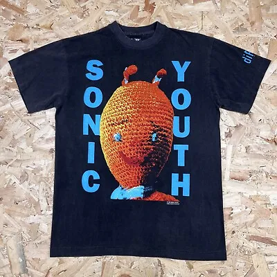 Buy Sonic Youth Band Single Stitch T Shirt Mens Large Black T6-04 • 39.95£