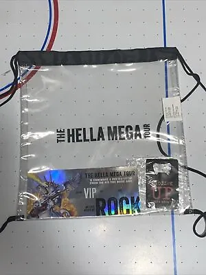 Buy Hella Mega Tour VIP Merch Bag Can Opener Green Day Fall Out Boy Weezer 2021 AWT • 14.13£