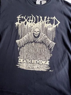 Buy Gently Worn Exhumed 2017 Tour T-shirt • 28.95£