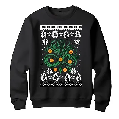 Buy Funny Dragon And Ball Gamers Anime Ugly Christmas Sweater Xmas Jumpers • 19.99£